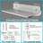 Phoenicia 4 Piece Acrylic Floating Shelf