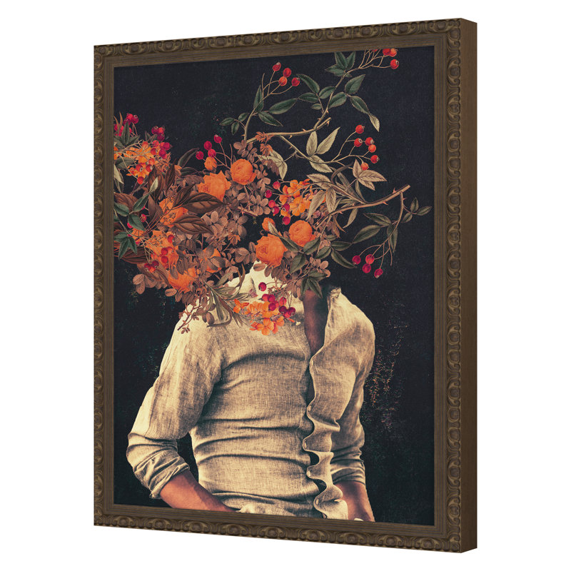 Roots Print by Moth, Frank, 28" H x 21" W, Gold