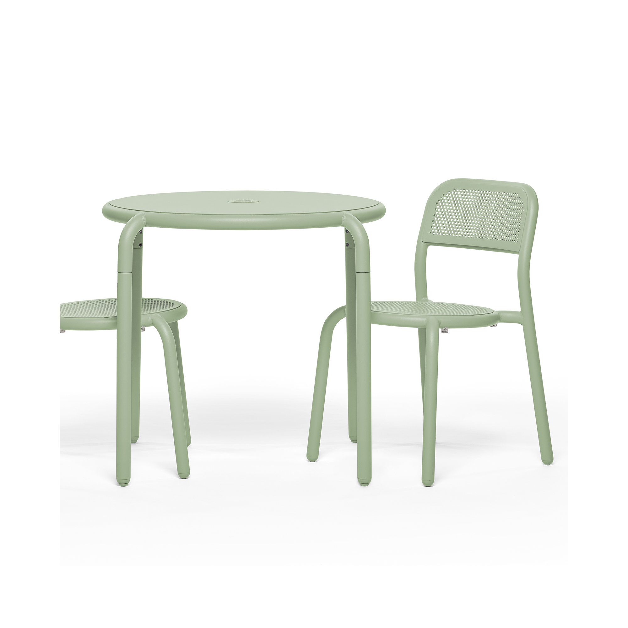 Toni Bistreau Outdoor Bistro Table, Mist Green