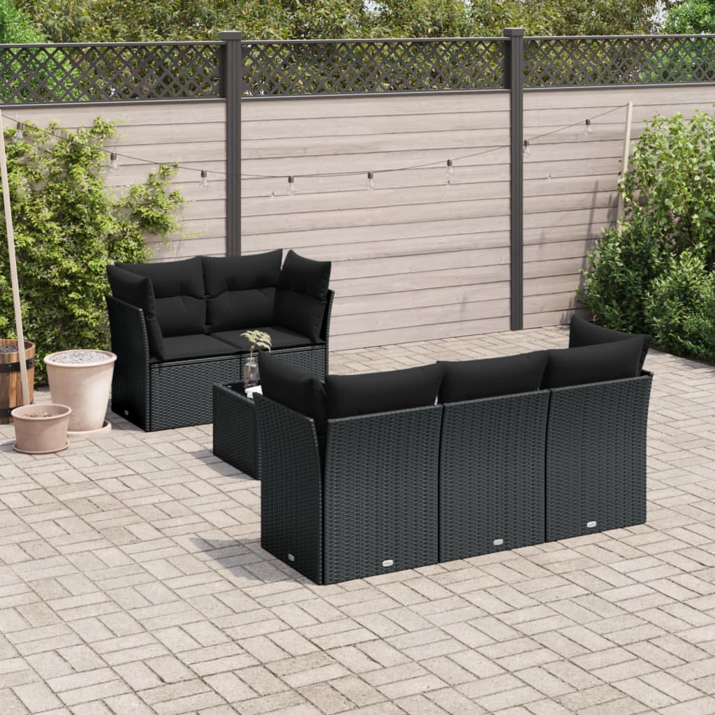 Gartenecksofa Noires mit Kissen