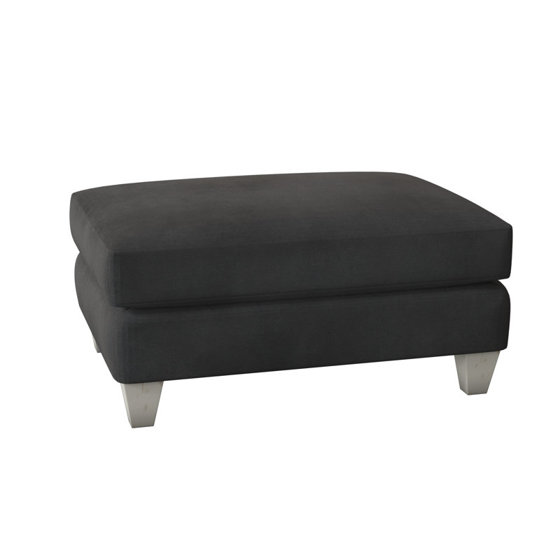 Mila Ottoman, Antique White, Akiko Graphite Performance 5534-011