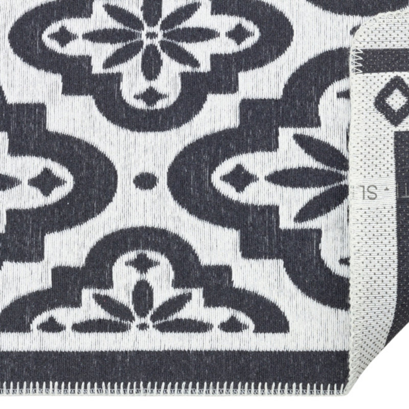Harshaw Southwestern Cotton Area Rug, Runner 75 x 180cm