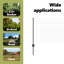 80 cm H x 2500 cm W Steel Border Fencing