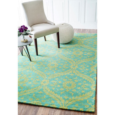 Tapis bleu Ilhan Lecce