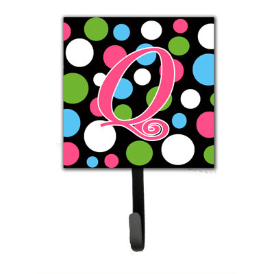Crochet mural polkadot monogramme