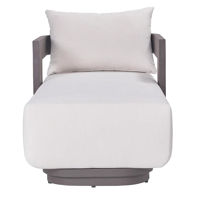 Bain de soleil en aluminium Leilani