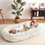Grand lit pour chien de taille humaine lavable avec housse amovible-471780004-524955819