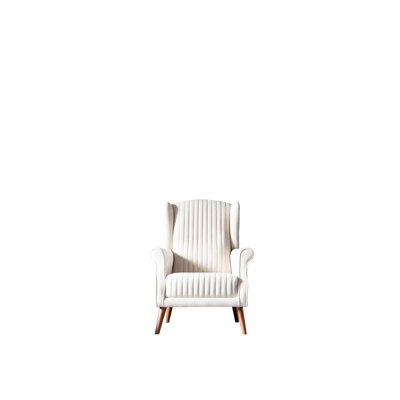 Fauteuil en velours de 83 po Damonni
