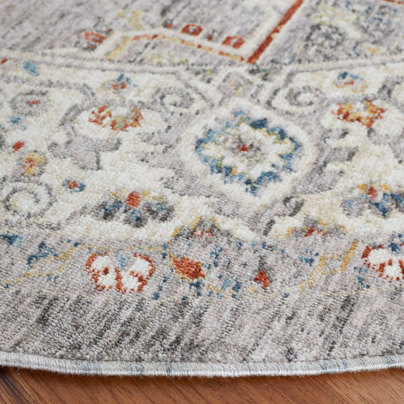 Olympia Performance Oriental Rug, Round 6'