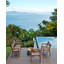 Banc de jardin en bois Marvine