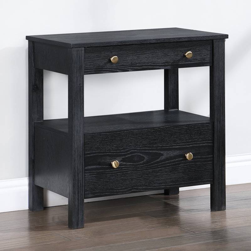 Danielle 2 Drawer Nightstand