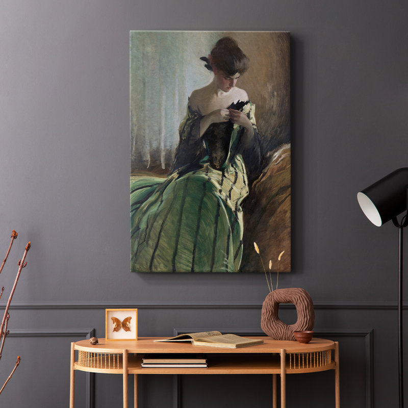 «Vintage Portrait Print» CI -Gallery Wraraped Cavas, H 60 po x l 40 po