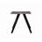 Versatile Solid Wood Top End Table for Living Room, Ideal as Accent Sofa Side Table with Modern Design and Practical Functionality