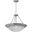 Luminaire suspendu d'intérieur convertible en nickel brossé 2 lumières Lunar-999538832
