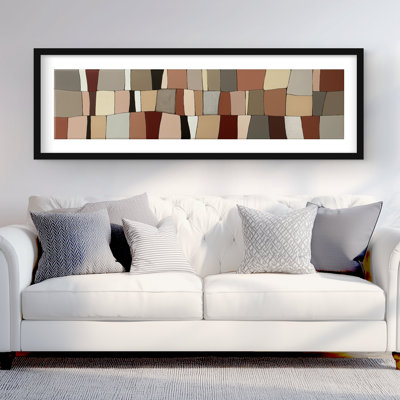 Écussons - Impression matte encadrée pour le décor de la chambre à coucher