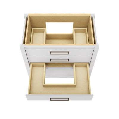 Kiawah Three-Drawer Single Bath Vanity
