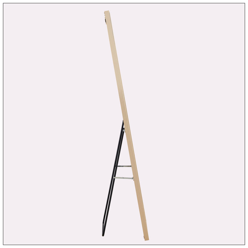 solid wood frame full length mirror