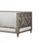 Tan Fabric & Salvaged Natural Finish Daybed (Twin)