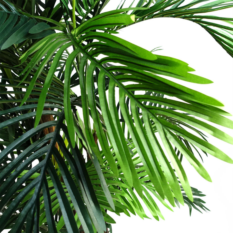 Artificial Palm Tree in Pot, 150cm H x 80cm W x 80cm D
