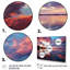 Horizon, coucher de soleil au bord du lac II - art mural lac-2121940123-2121940110