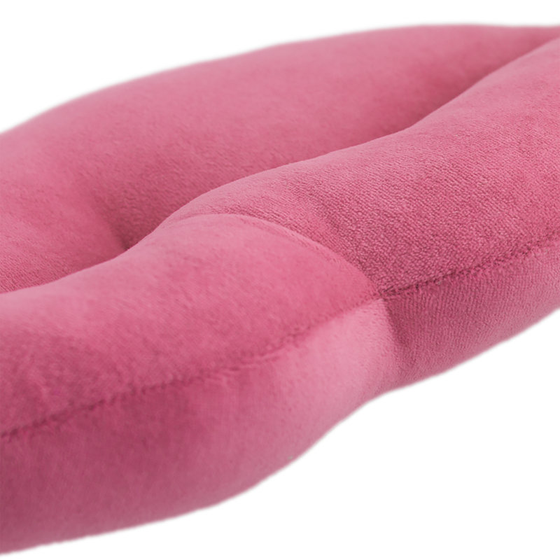 Throw Pillow, Pink, 11"H x 18"W