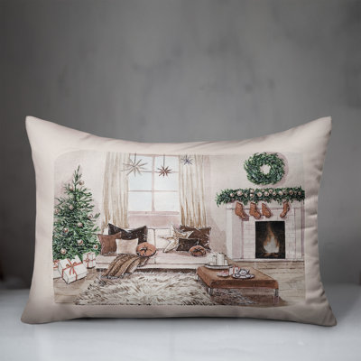  Comfort and Joy Living Room Rectangular Pillow Cover & Insert