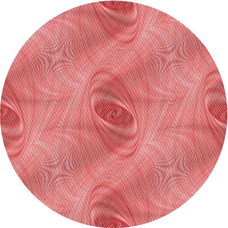 Abstract Indoor Rug, Square 3'