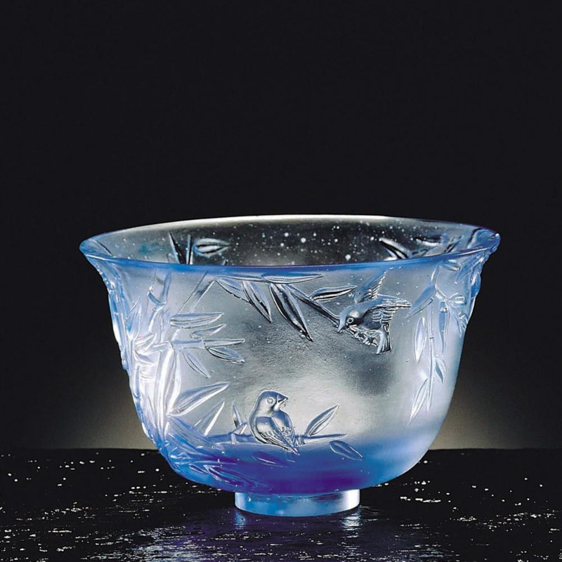 Handmade Glass Decorative Bowl