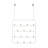 Estique Metal Hanging Closet Organizers