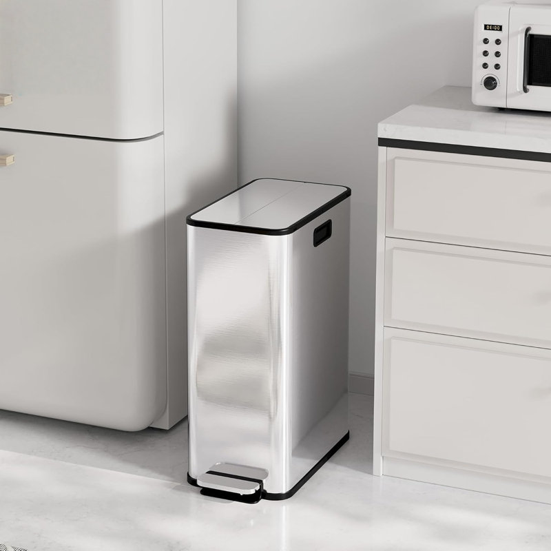 56L/14.8Gal Step-On Kitchen Trash Can