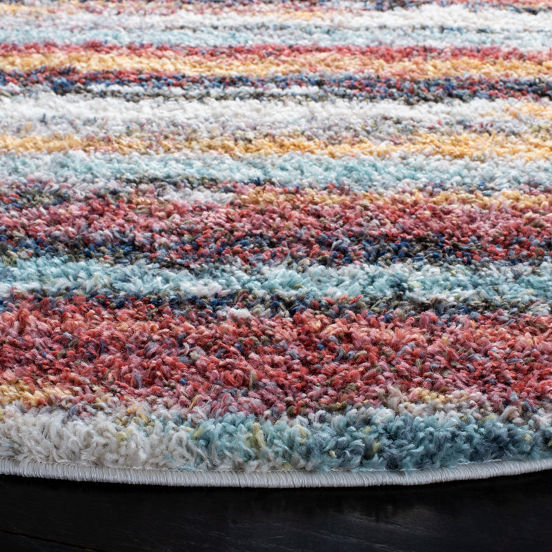 Tapis abstrait Therapia Performance, Rond 6 pi 7 po