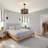 4-light Black Modern Black Light Fixtures Pendant Light Kitchen Chandelier For Dining Room