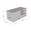 Table basse noire 39,4 "Vision-2057291818