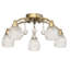 LISMORE 5 LIGHT CW CRYSTAL DROPLETS