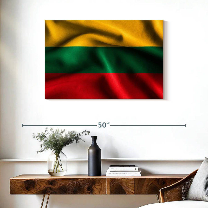 Drapeau de la Lituanie, H 24 po x l 36 po