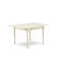 5 Piece Dining Set Includes a Rectangle Dining Room Table with Dropleaf and 4 Wood Seat Chairs, Linen White-122623693