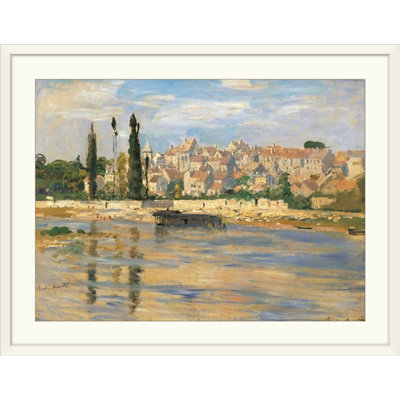 «Carrires Saint Denis, 1872, musée d'Orsay, Paris, France» par Claude Monet, reproduction d'art