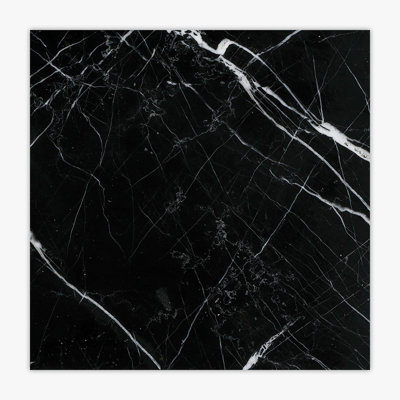 Nero Marquina Polished 24x24 Marble Tile