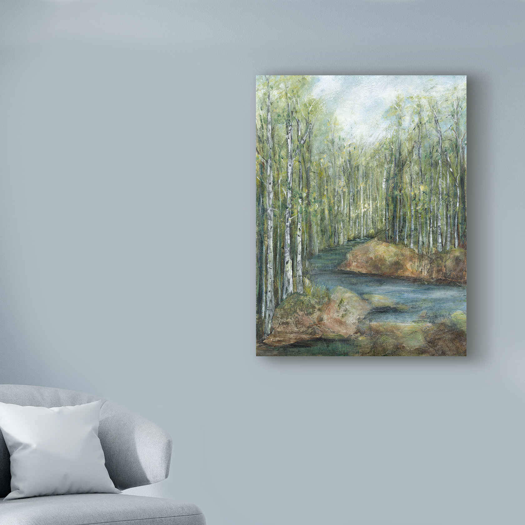 Charlton Home 'Adventure I' Acrylic Painting Print on Wrapped Canvas ...