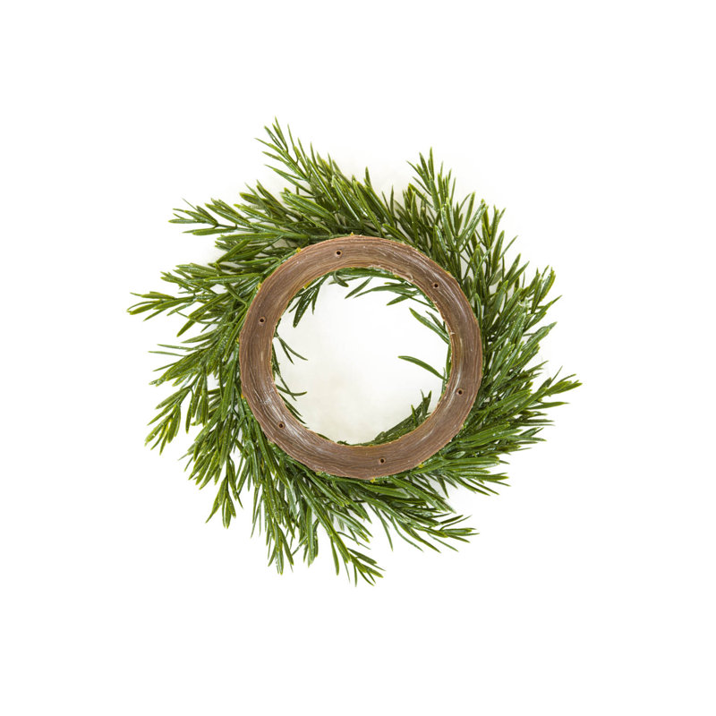 Mini couronne verte suspendue