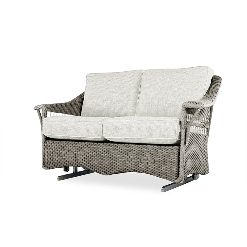 Nantucket Outdoor 2 - Seat Loveseat, Stratosphere Cloud, Pewter