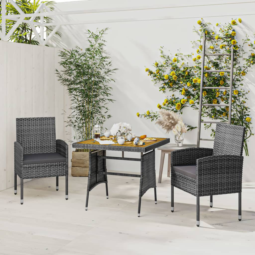 Rectangular 3 - Piece 2 - Person 70Cm L Dining Set