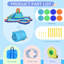 Parc aquatique gonflable pour enfants