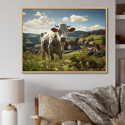 Tsiskwa " Cow In Germany Landmarks II "