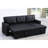 Upholstered Pull Out Sectional Sofa With Chaise