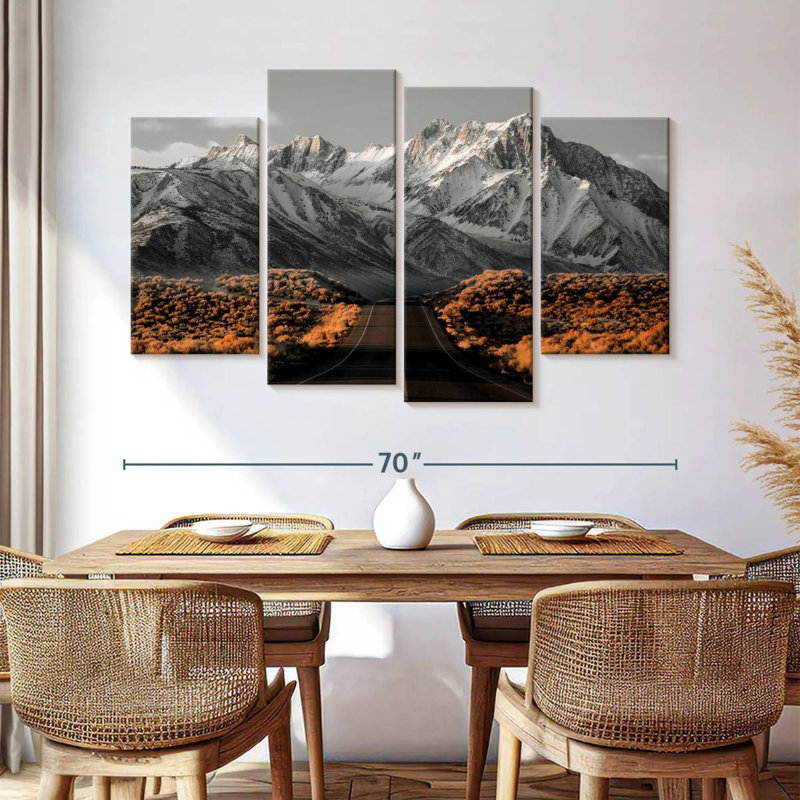 The Road Through Orange, 42" H x 68" W