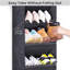 Range-chaussures à suspendre au-dessus de la porte pour garde-robes, rangement pour chaussures pour enfants, range-chaussures suspendu à la porte avec grandes poches profondes-117095697