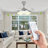 Gundemarie 42'' Ceiling Fan with LED Lights and Retractable Fans