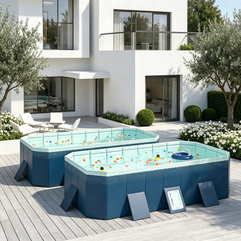 1.8 PVC Inflatable Folding Swimming Pool