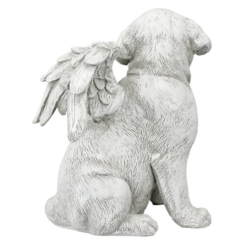 Design Toscano Dog Pet Memorials Stone Statue & Reviews | Wayfair